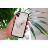 mockup of a woman holding a clear phone case in front of a houseplant 4636 el1 (58)