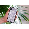 mockup of a woman holding a clear phone case in front of a houseplant 4636 el1 (88)