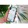 mockup of a woman holding a clear phone case in front of a houseplant 4636 el1 (32)