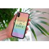 mockup of a woman holding a clear phone case in front of a houseplant 4636 el1