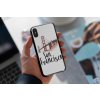 mockup of a man holding a clear phone case 4638 el1
