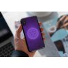 mockup of a man holding a clear phone case 4638 el1