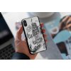 mockup of a man holding a clear phone case 4638 el1
