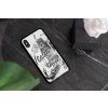 mockup of a clear phone case placed on a table 4643 el1