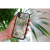 mockup of a woman holding a clear phone case in front of a houseplant 4636 el1 (73)