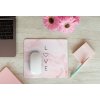 mousepad mockup over a wooden surface by some flowers and a laptop 27560 (46)