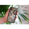 mockup of a woman holding a clear phone case in front of a houseplant 4636 el1 2023 06 20T134116.597