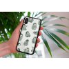mockup of a woman holding a clear phone case in front of a houseplant 4636 el1 2023 06 20T155139.634