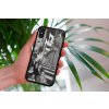 mockup of a woman holding a clear phone case in front of a houseplant 4636 el1 2023 06 20T140748.300