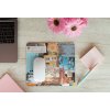 mousepad mockup over a wooden surface by some flowers and a laptop 27560 (21)