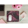 mousepad mockup over a wooden surface by some flowers and a laptop 27560 (37)