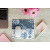 mousepad mockup over a wooden surface by some flowers and a laptop 27560 (51)