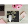 mousepad mockup over a wooden surface by some flowers and a laptop 27560 (80)