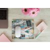mousepad mockup over a wooden surface by some flowers and a laptop 27560 (2)