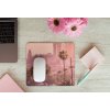 mousepad mockup over a wooden surface by some flowers and a laptop 27560 (34)