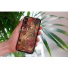 mockup of a woman holding a clear phone case in front of a houseplant 4636 el1 2023 09 08T095350.243