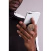 phone grip mockup of a man with beard looking at his silver iphone 22155 (6)