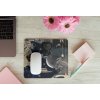 mousepad mockup over a wooden surface by some flowers and a laptop 27560 (14)