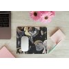 mousepad mockup over a wooden surface by some flowers and a laptop 27560 (10)