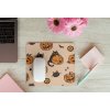 mousepad mockup over a wooden surface by some flowers and a laptop 27560 (15)
