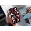 Kryt na mobil Realme black and red christmas