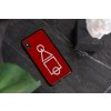 Kryt na mobil Oppo squid game in red