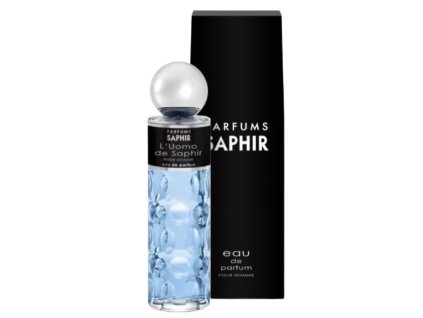 L'Uomo de Saphir – parfémovaná voda pro muže (200 ml) krabicka (1)