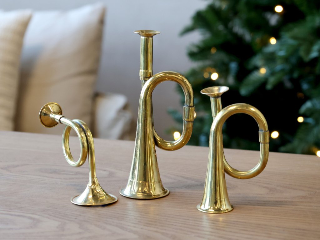 Dekorácia trúbky (set 3 ks) 