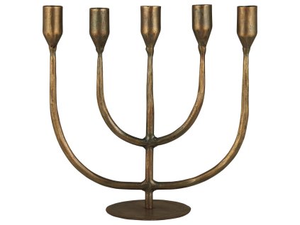 Päťramenný svietnik na sviečku Ø 2,2 cm, Melilla - Candle holder 5-armed f/2.2 cm candle Melilla