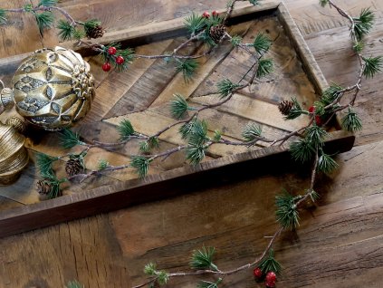 Cédrová girlanda s bobuľami - Fleur Cedar Garland w. berries