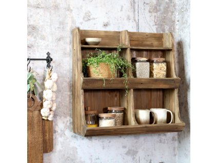 Regál so 6 priehradkami – Shelving Unit w. 6 compartments