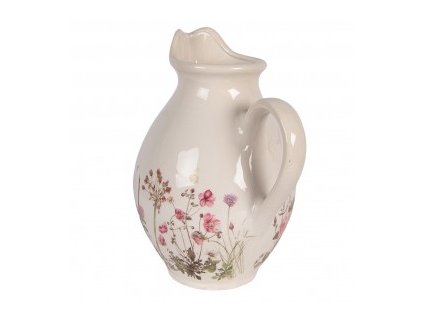 decoration can 21x16x25 cm beige ceramic (1)