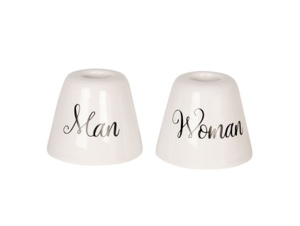 Porcelánový stojan na zubnú kefku (2 ks) 