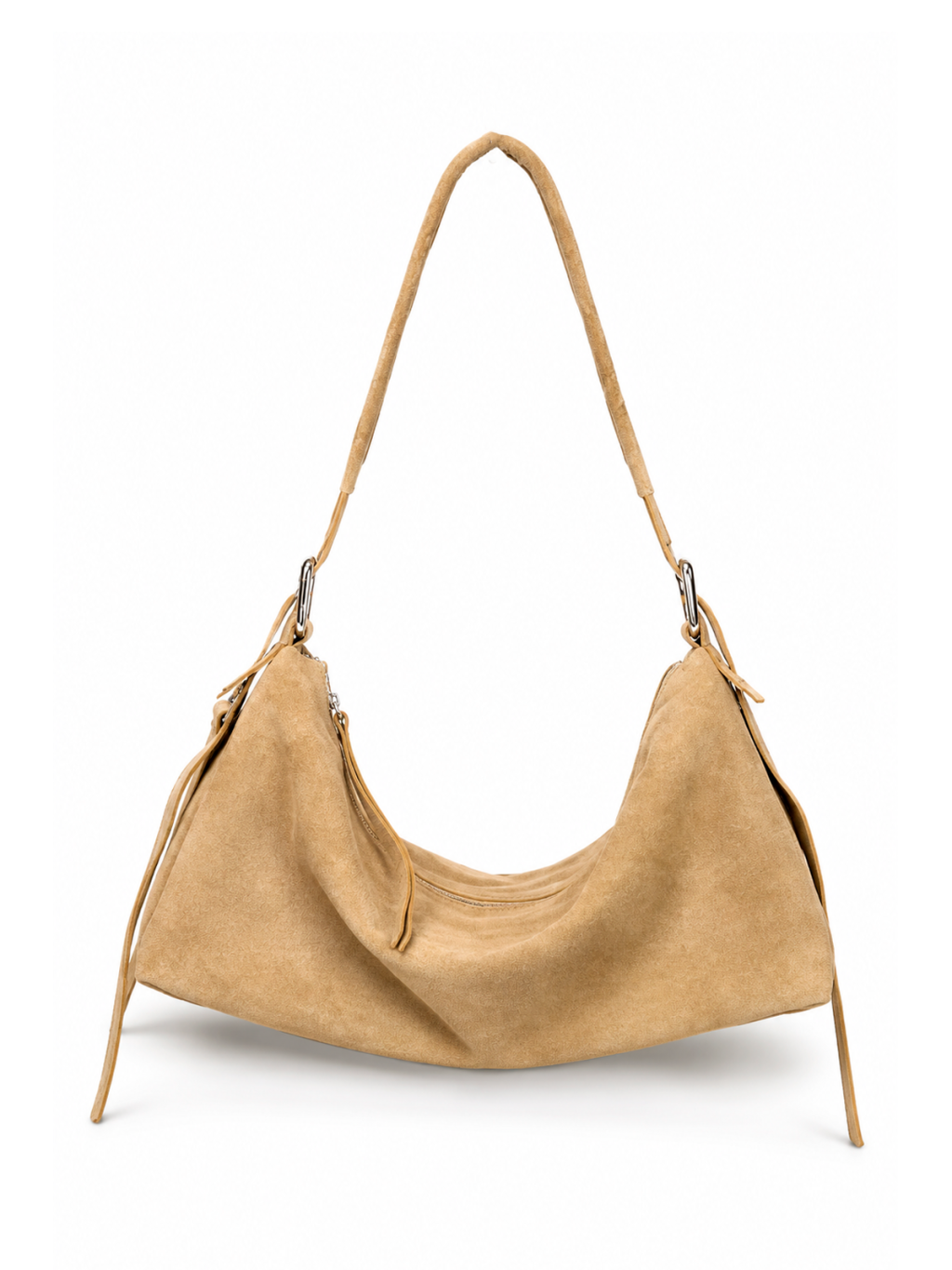 damska semisova kabelka luwalu ctrl z sand produkt 01