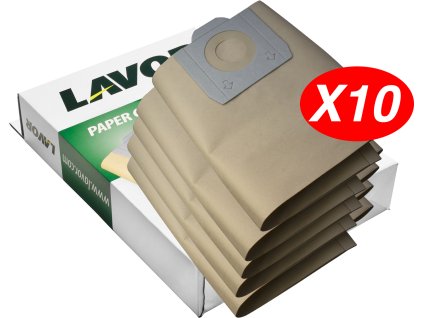 Lavor Papierové filtračné vrecká 10 ks 5.212.0023