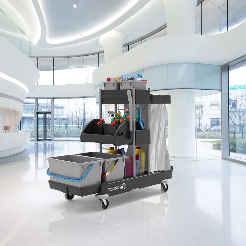Numatic - Upratovací vozík SERVO-Matic SM 1415