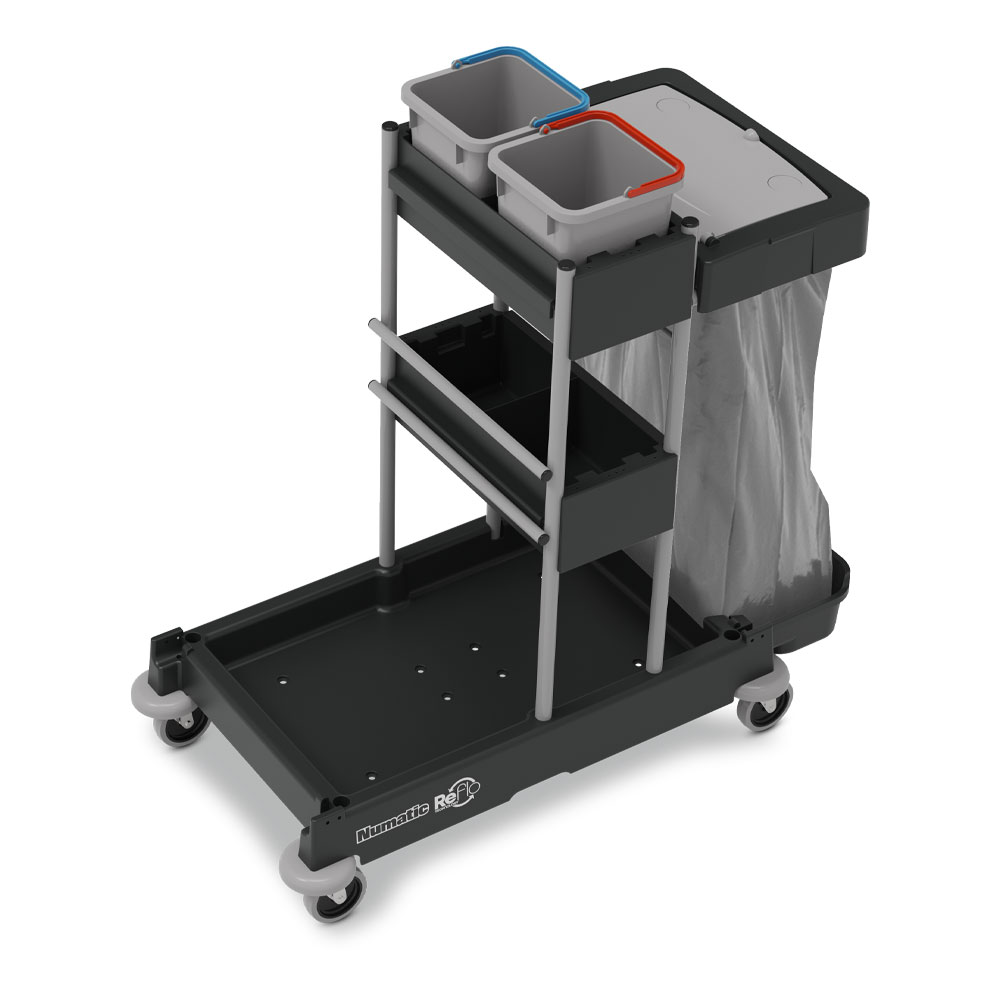 Numatic - Upratovací vozík SERVO-Matic SM 1415
