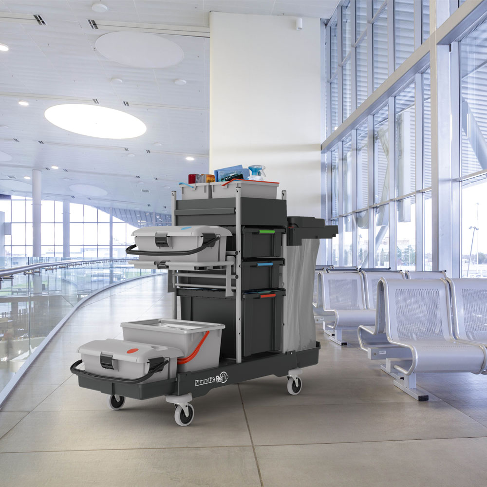 Numatic - Upratovací vozík SERVO-Matic SM 1705