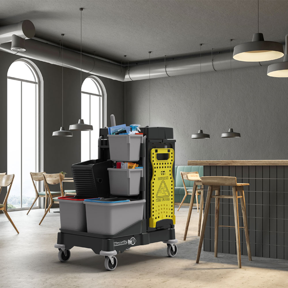 Numatic - Upratovací vozík SERVO-Matic SMX 1405