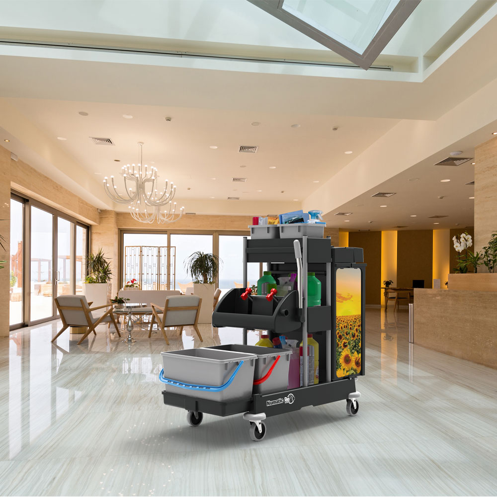 Numatic - Upratovací vozík SERVO-Matic SMX 1415