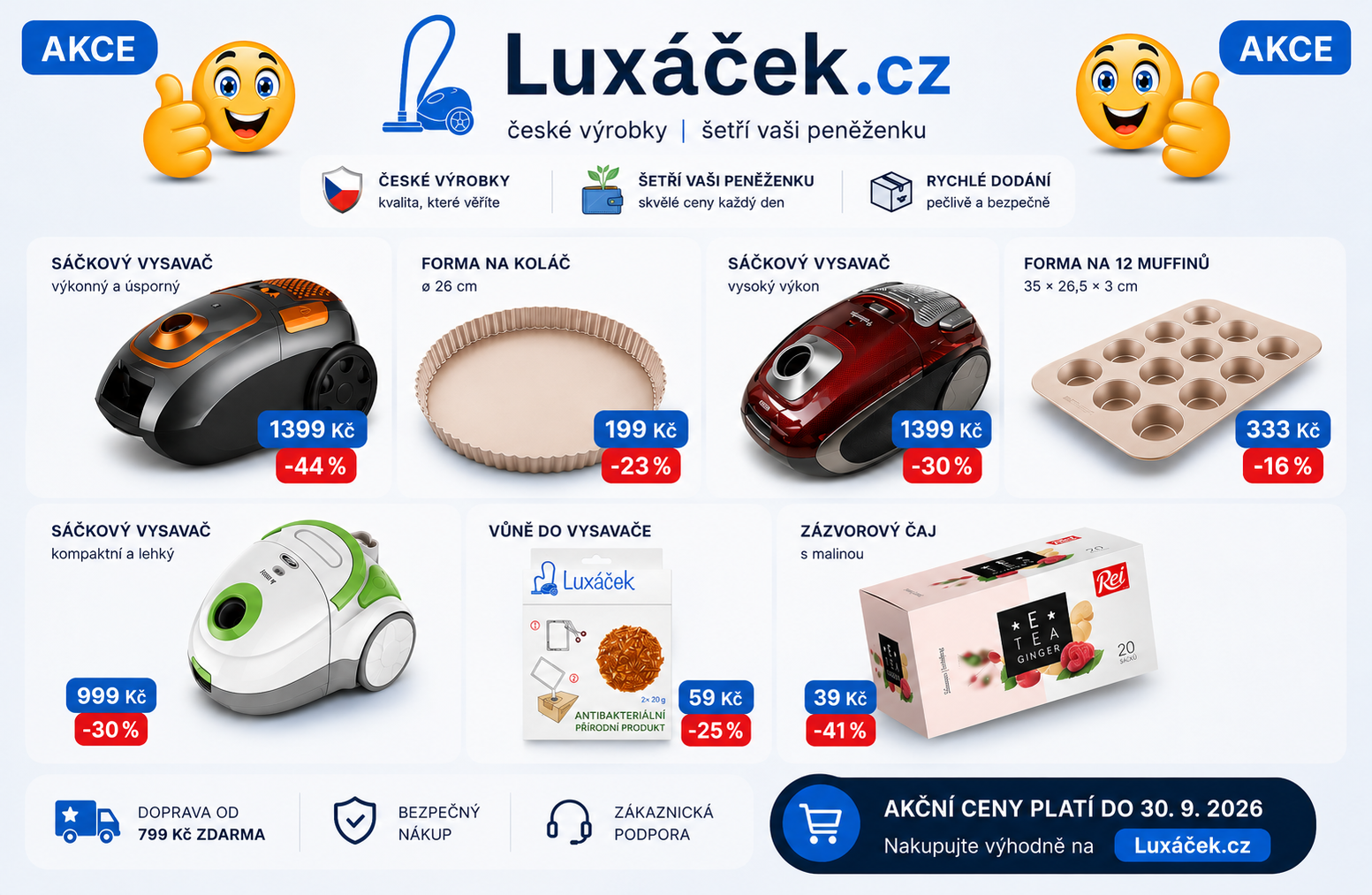 letáček září