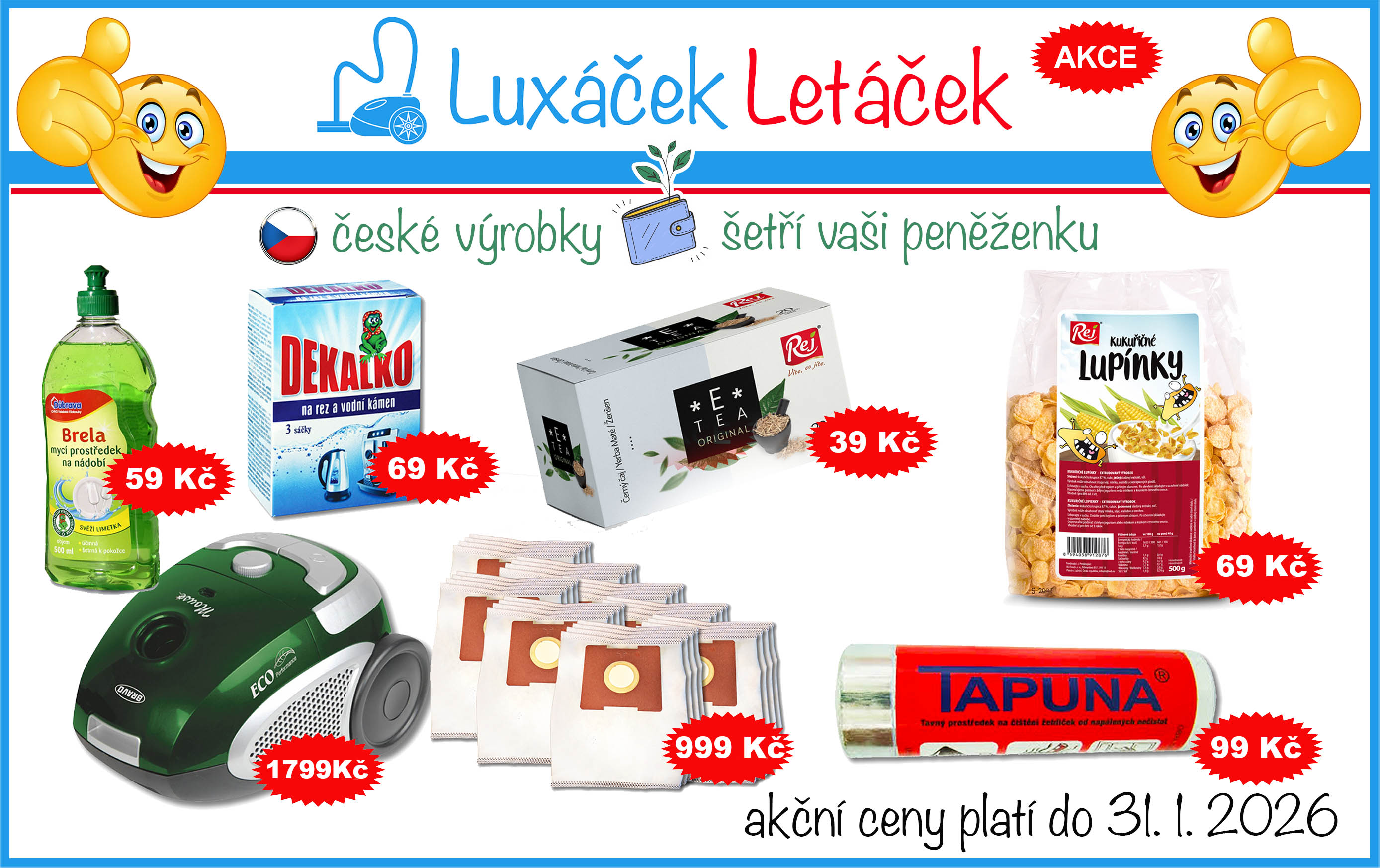 LUXÁČEK LETÁČEK