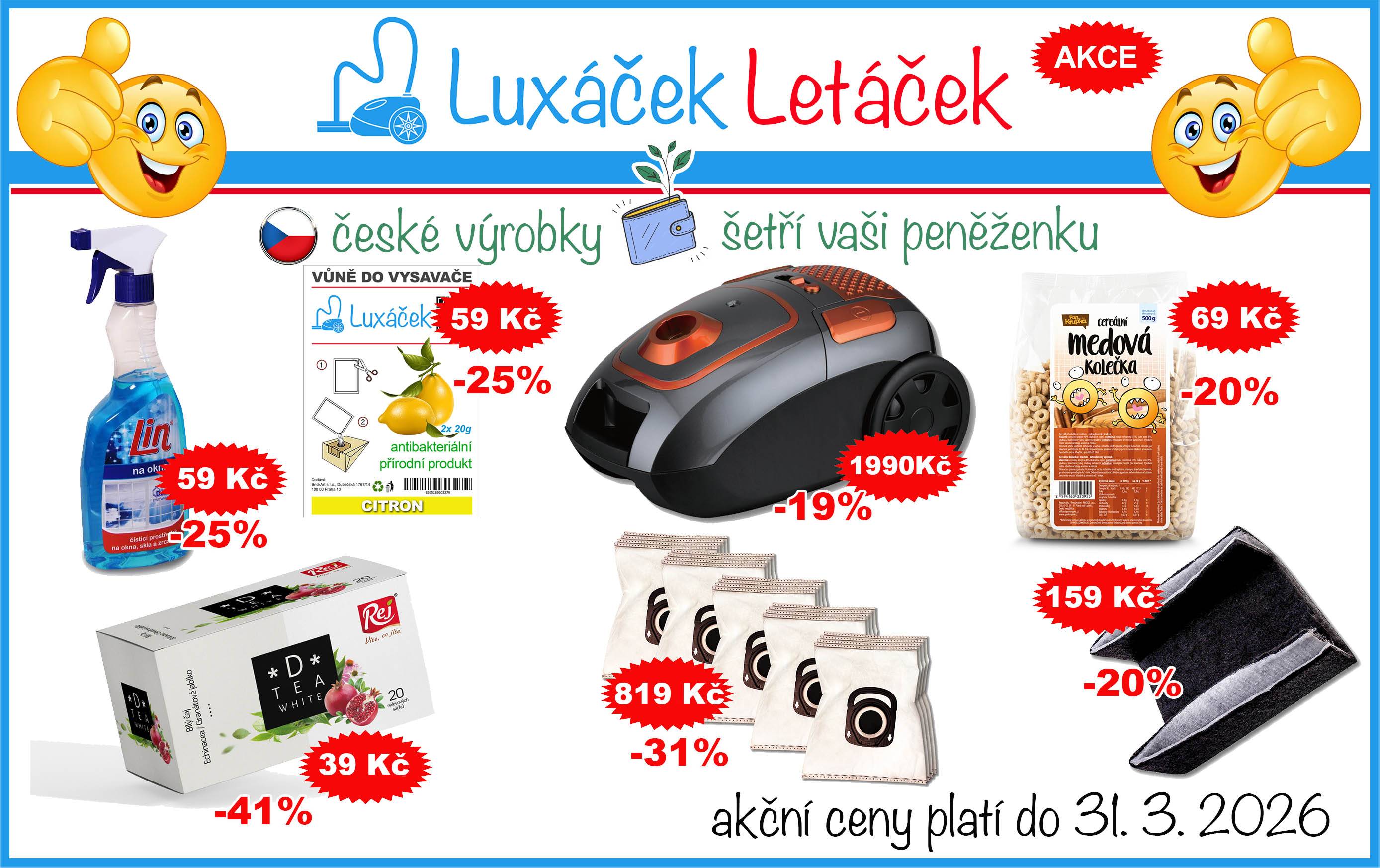 LUXÁČEK LETÁČEK