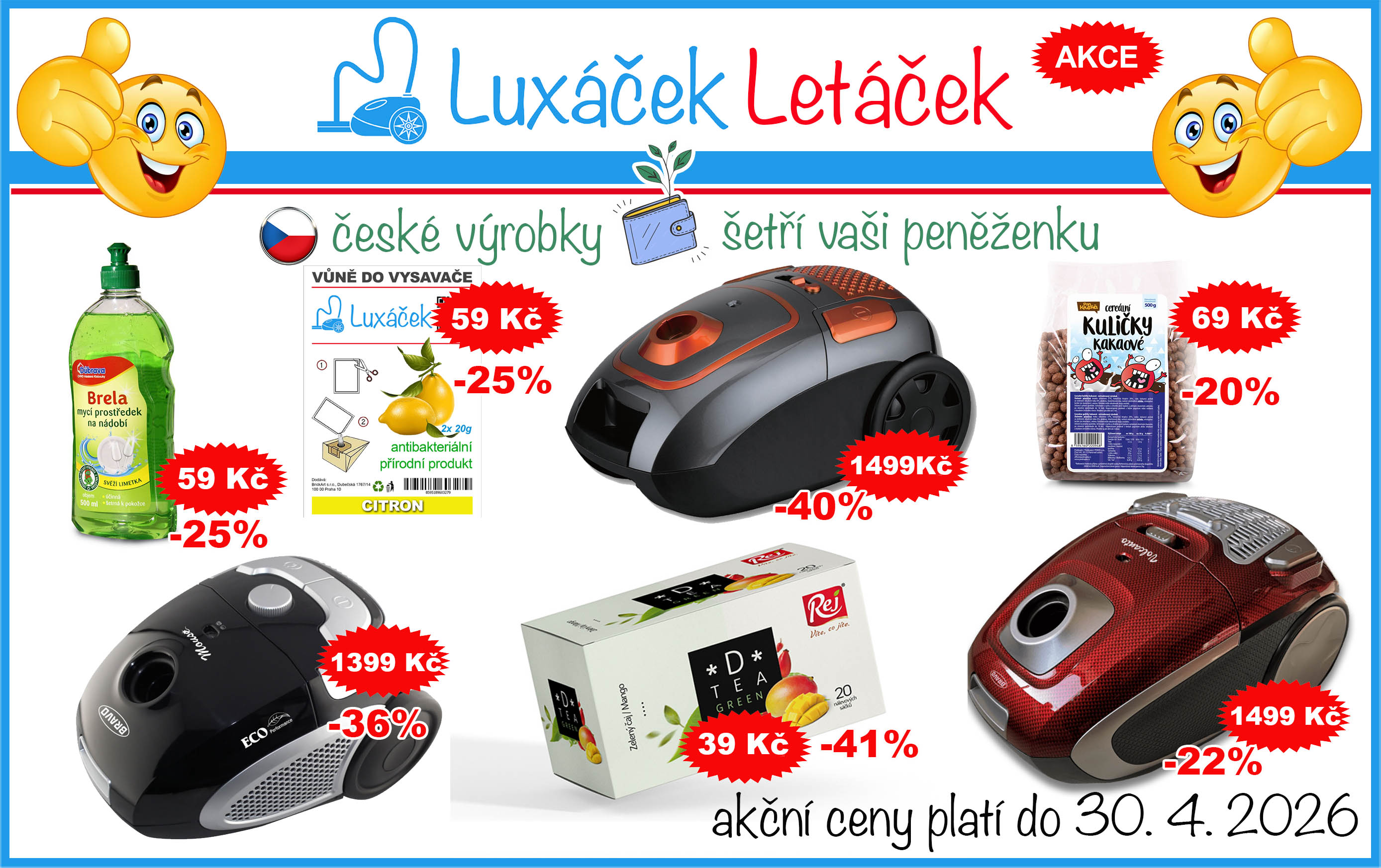 LUXÁČEK LETÁČEK