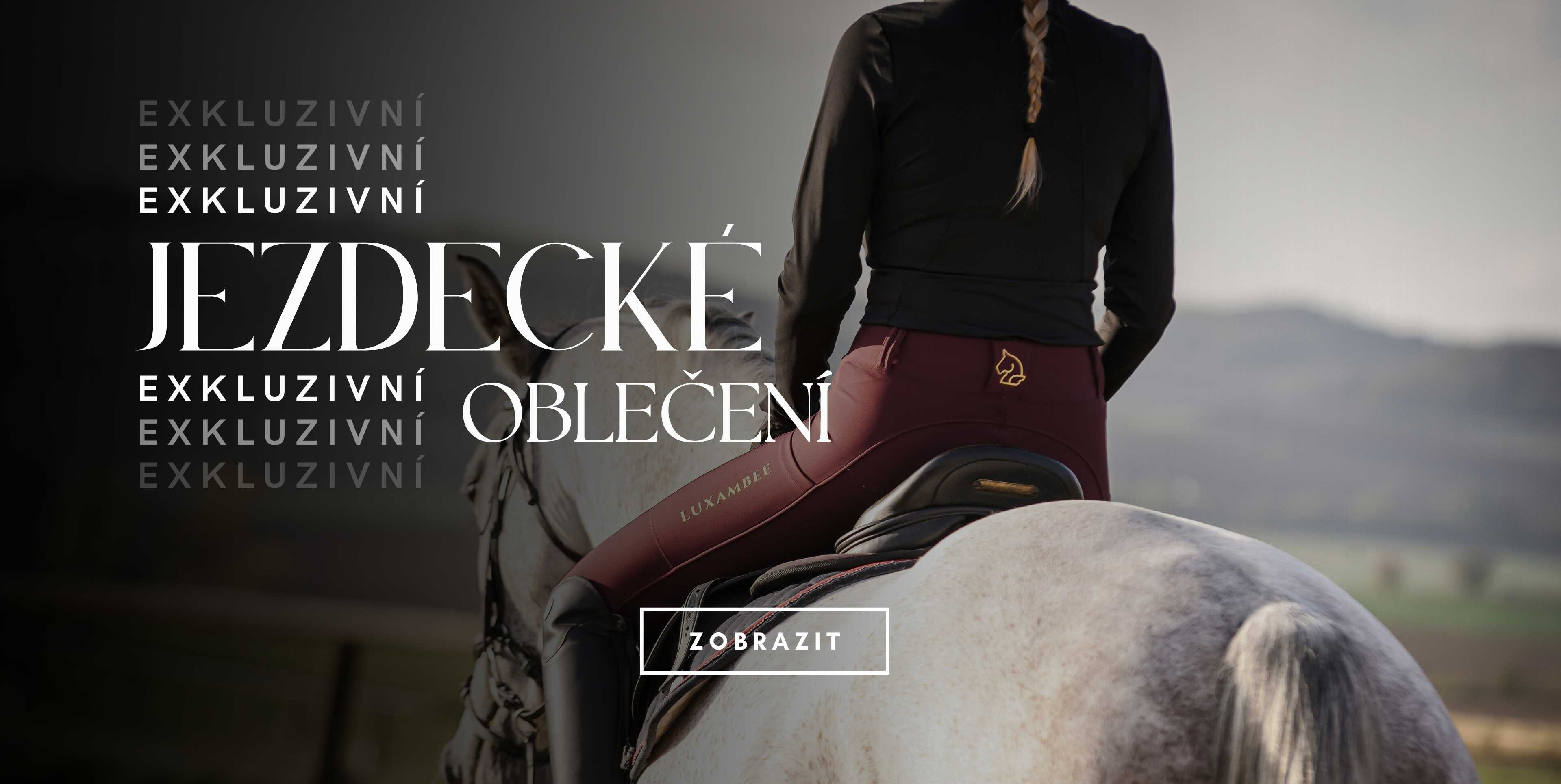 Exkluzivní jezdecké oblečení LUXAMBEE
