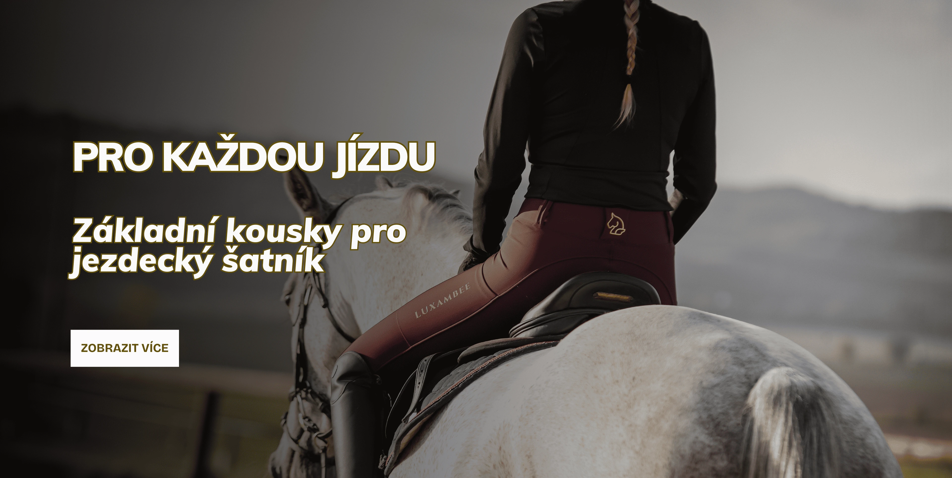 Exkluzivní jezdecké oblečení LUXAMBEE - Basee
