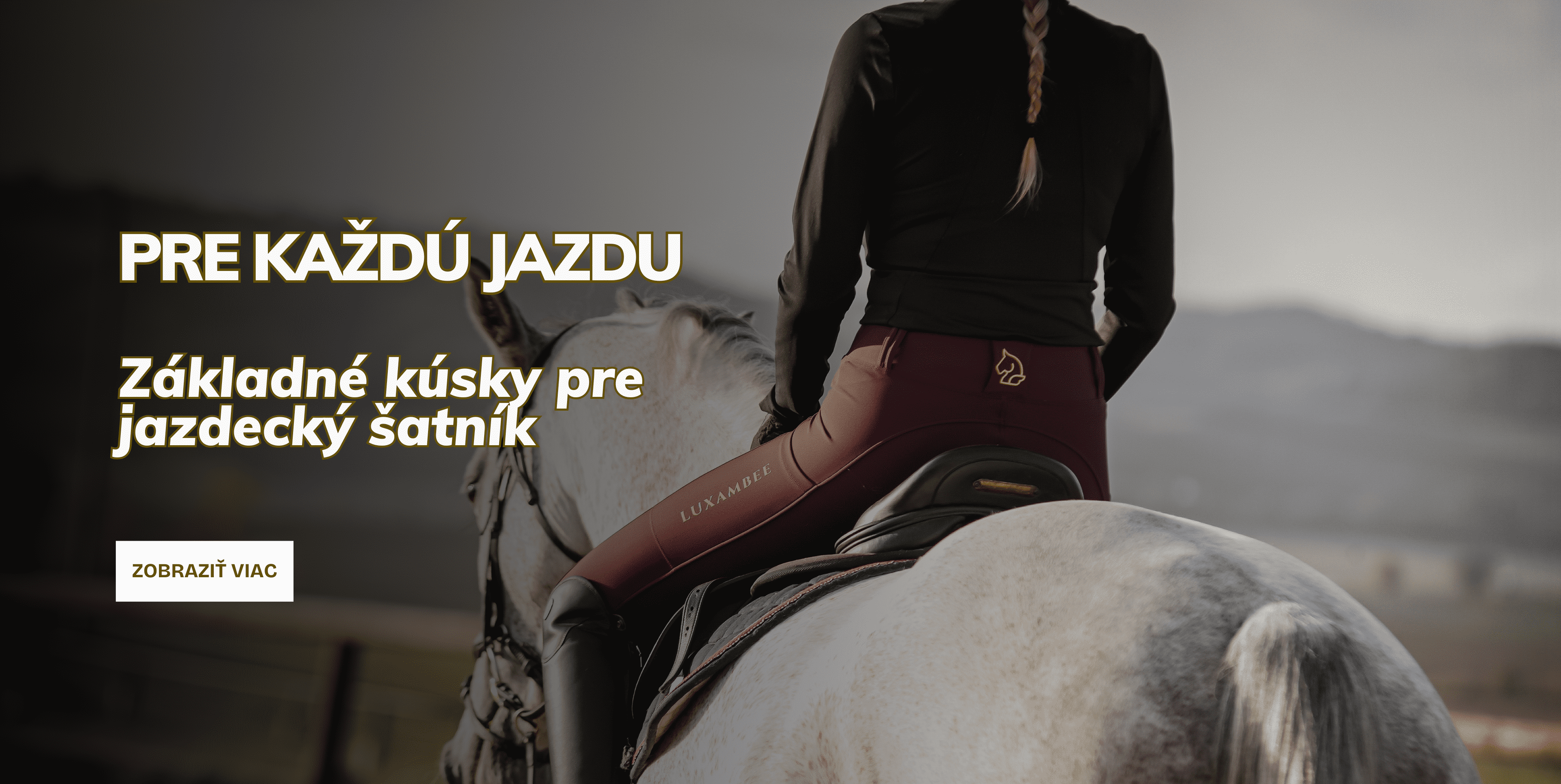 Exkluzívne jazdecké oblečenie LUXAMBEE - Basee