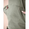 hoodie khaki lux s prošíváním 2 optimized