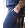 Zimné jazdecké legíny s gripom NAVY