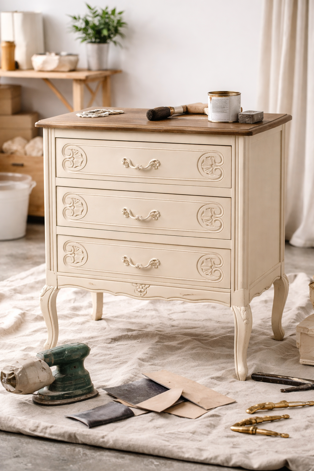 Renovace komody: Jak proměnit starou komodu v designový kousek